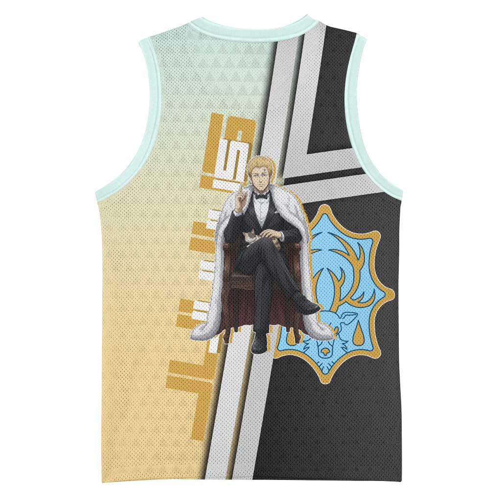 Julius Novachrono Basketball Jersey Regal Anime Illustration Style