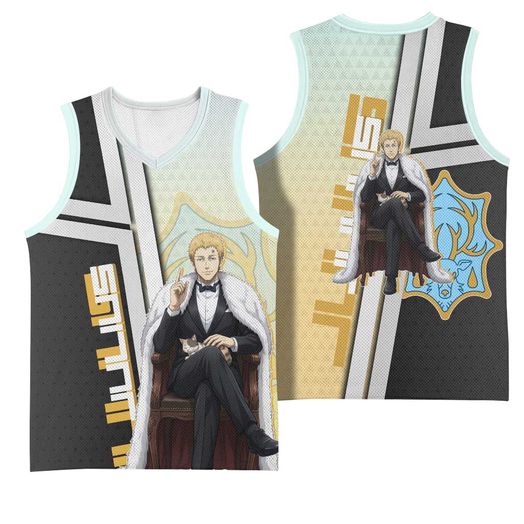 Julius Novachrono Basketball Jersey Regal Anime Illustration Style