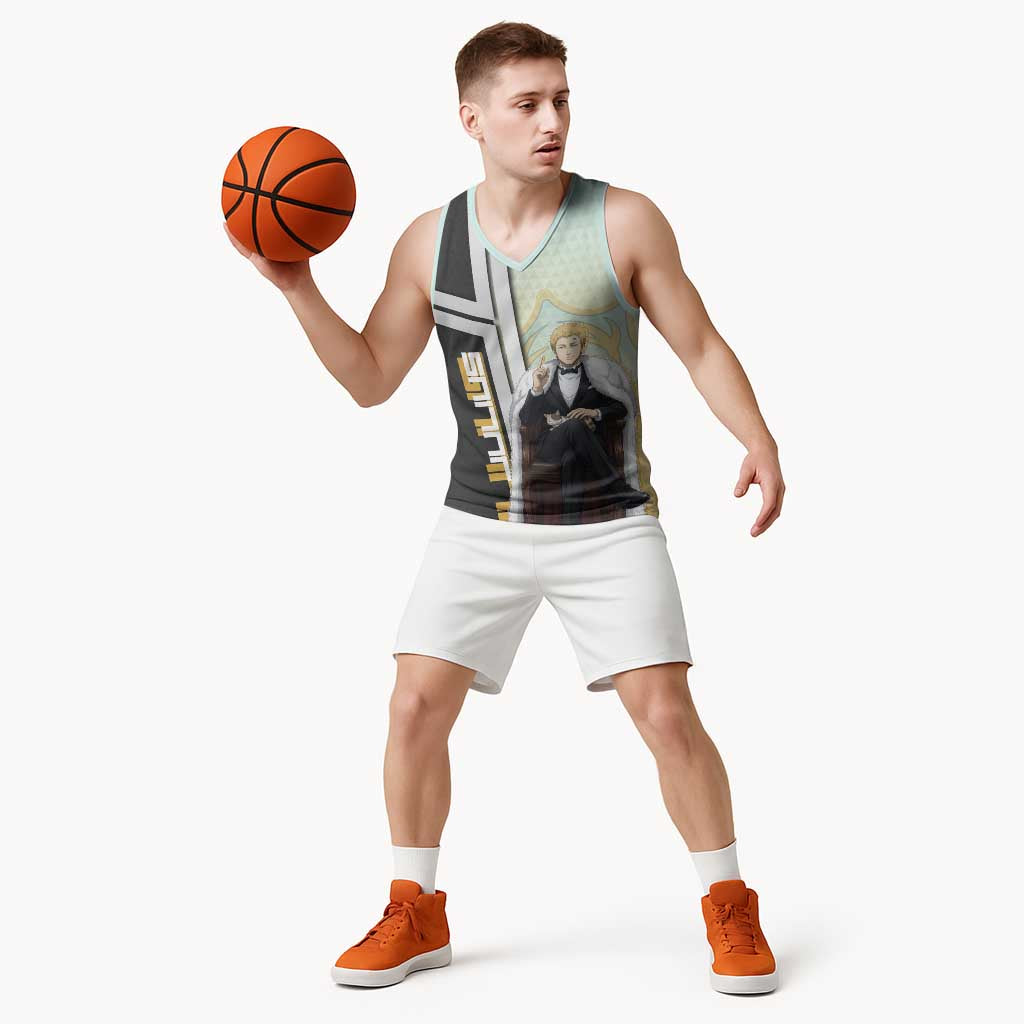 Julius Novachrono Basketball Jersey Regal Anime Illustration Style