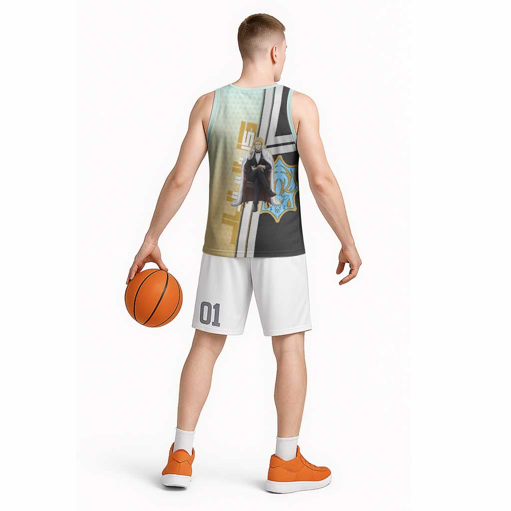 Julius Novachrono Basketball Jersey Regal Anime Illustration Style