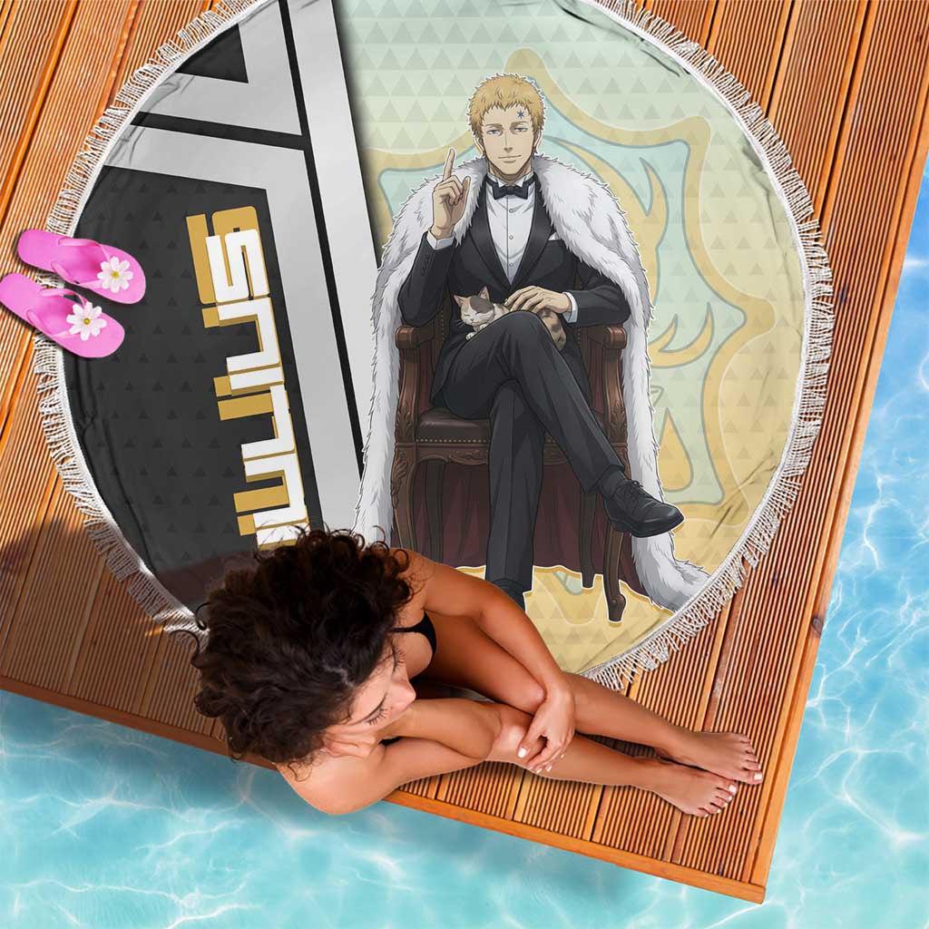 Julius Novachrono Beach Blanket Regal Anime Illustration Style