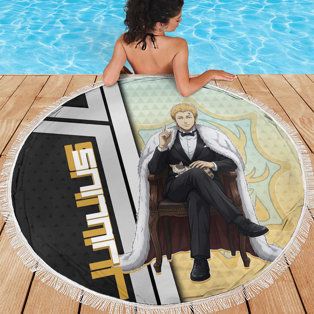 Julius Novachrono Beach Blanket Regal Anime Illustration Style