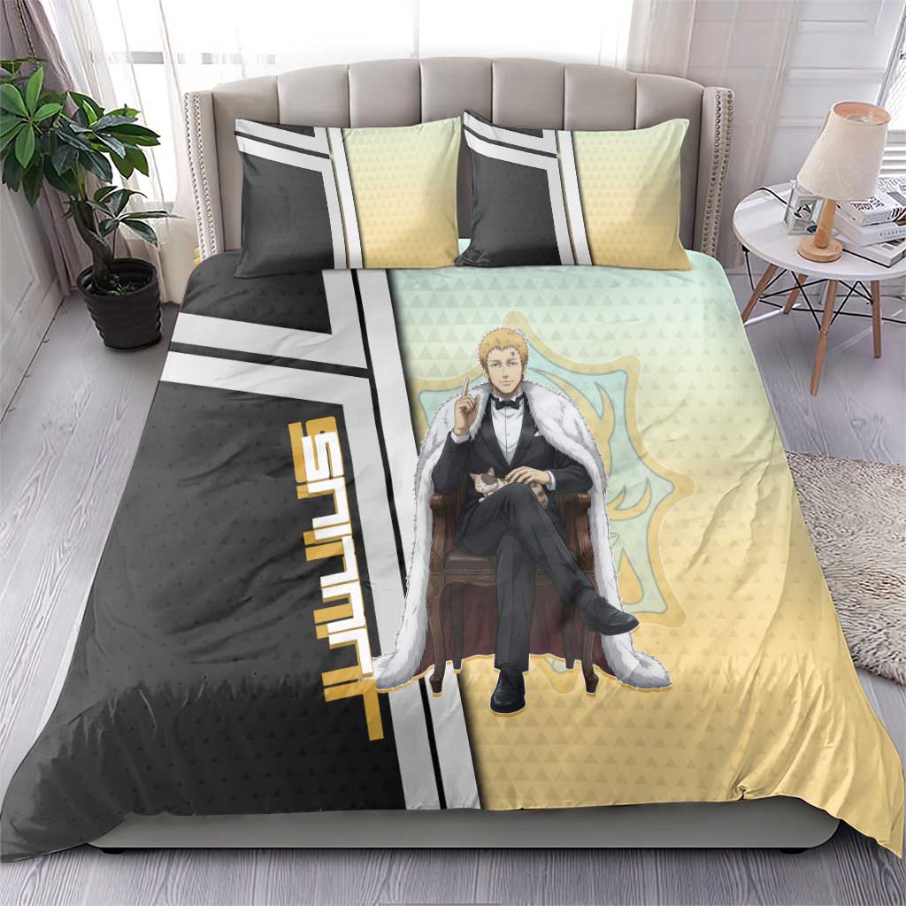 Julius Novachrono Bedding Set Regal Anime Illustration Style