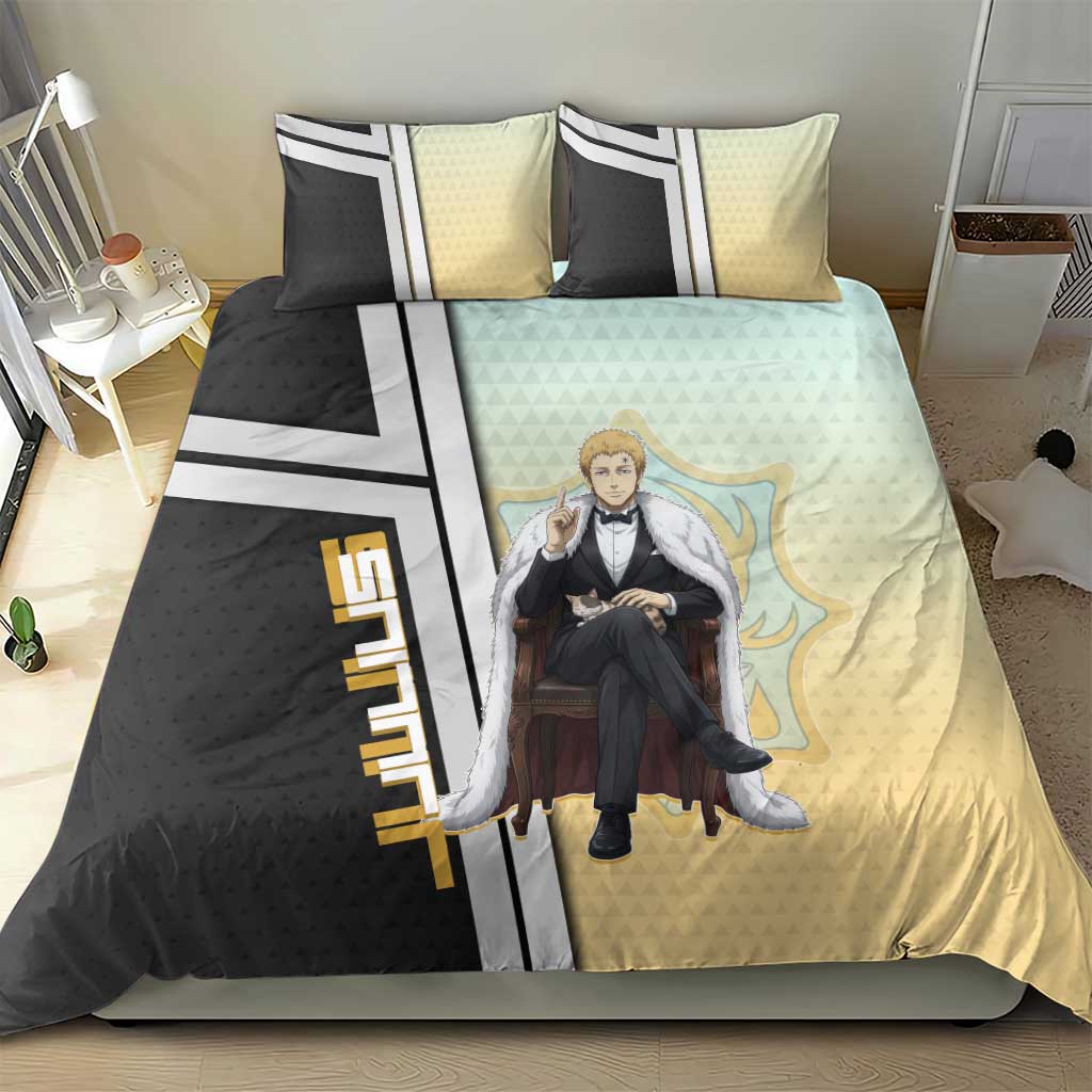 Julius Novachrono Bedding Set Regal Anime Illustration Style