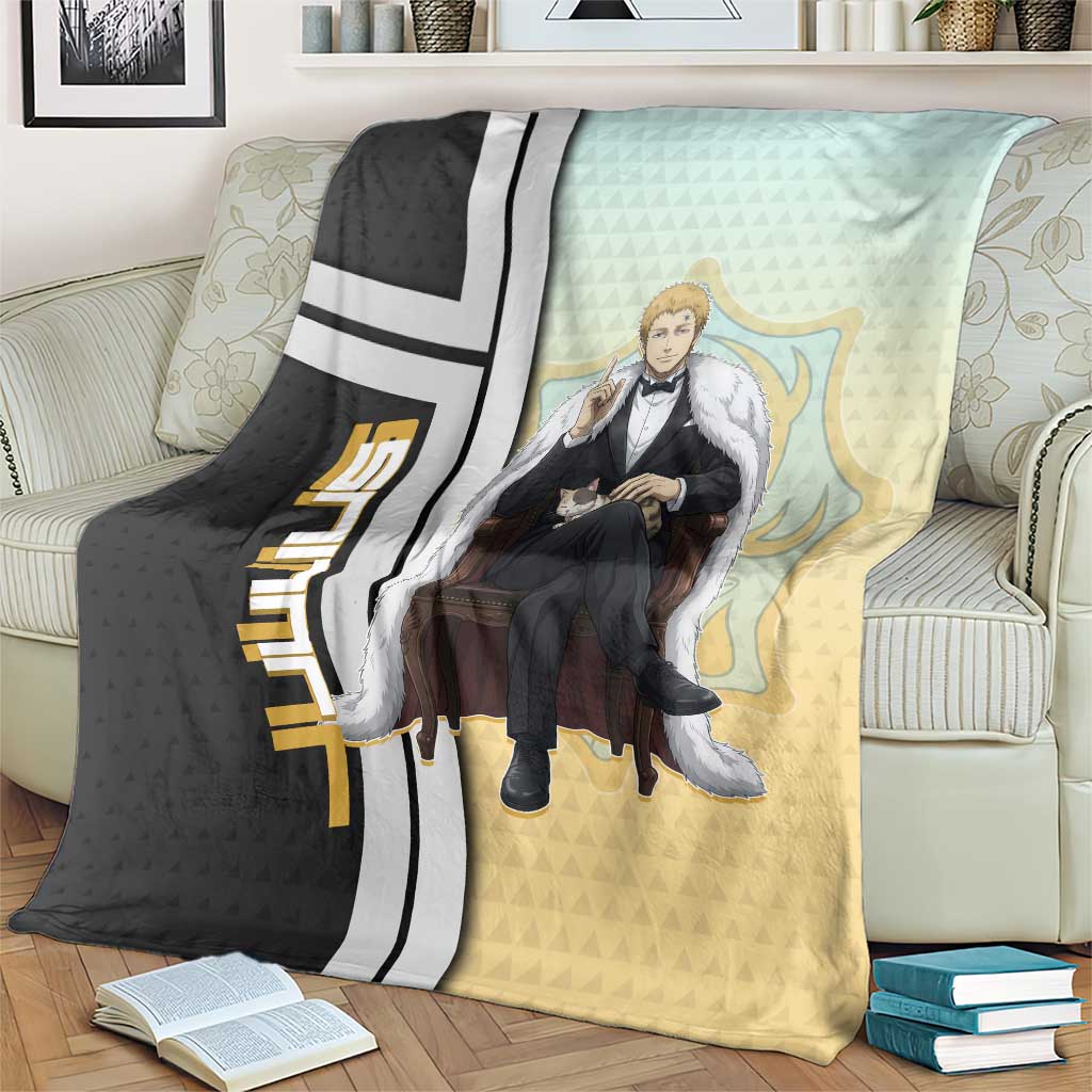 Julius Novachrono Blanket Regal Anime Illustration Style
