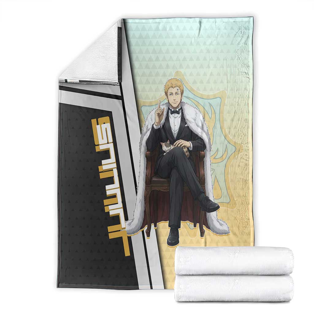 Julius Novachrono Blanket Regal Anime Illustration Style