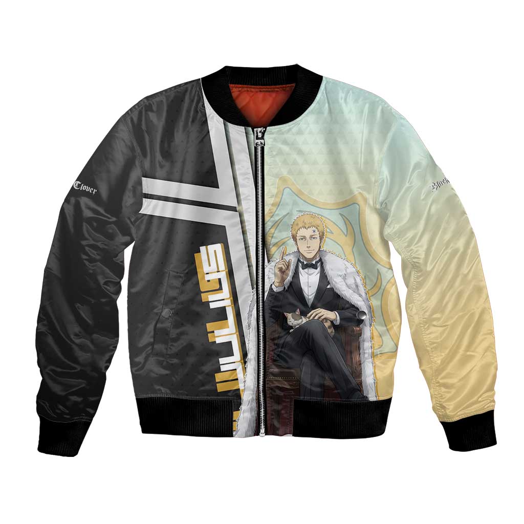 Julius Novachrono Bomber Jacket Regal Anime Illustration Style