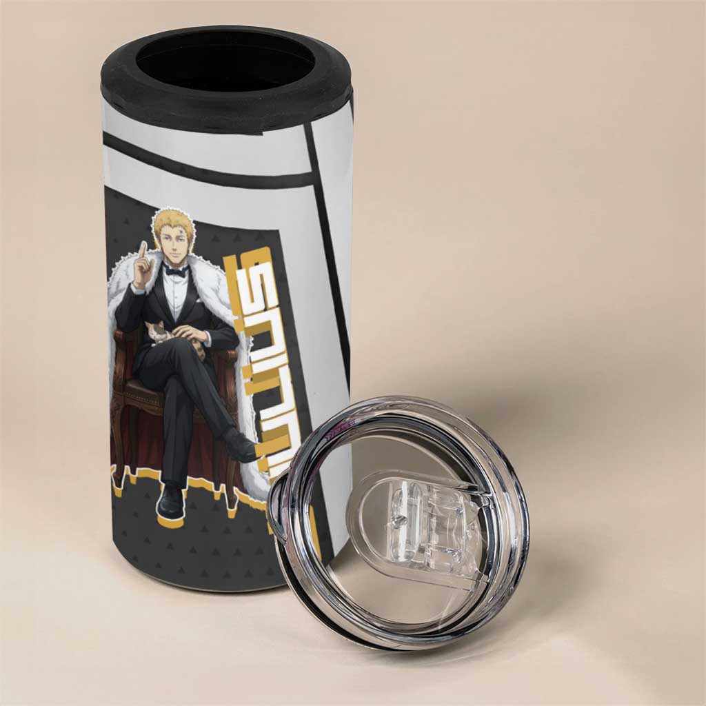 Julius Novachrono 4 in 1 Can Cooler Tumbler Regal Anime Illustration Style