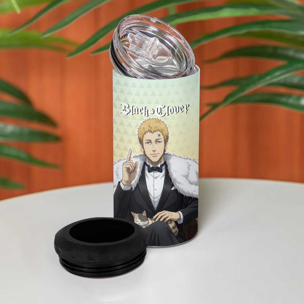 Julius Novachrono 4 in 1 Can Cooler Tumbler Regal Anime Illustration Style