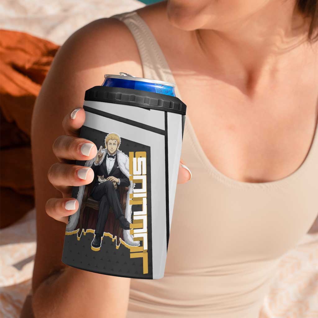 Julius Novachrono 4 in 1 Can Cooler Tumbler Regal Anime Illustration Style