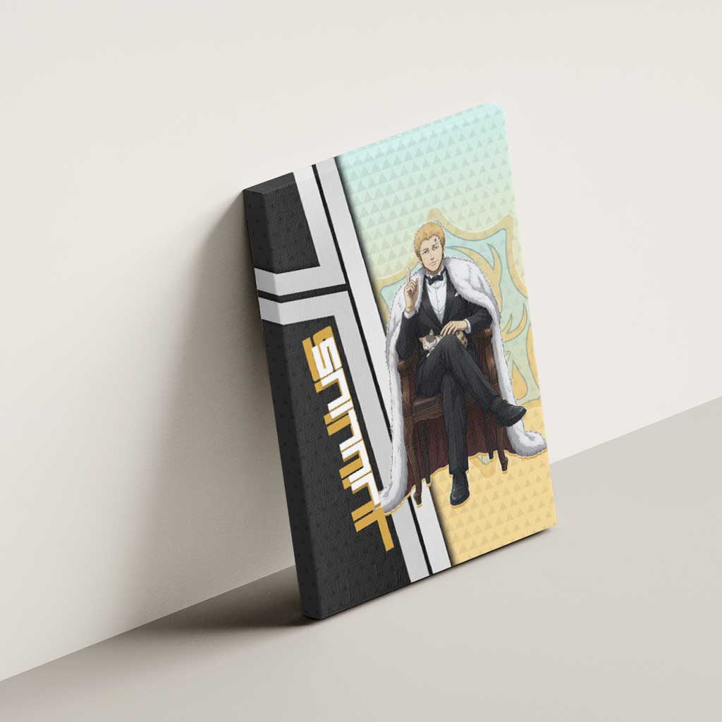 Julius Novachrono Canvas Wall Art Regal Anime Illustration Style
