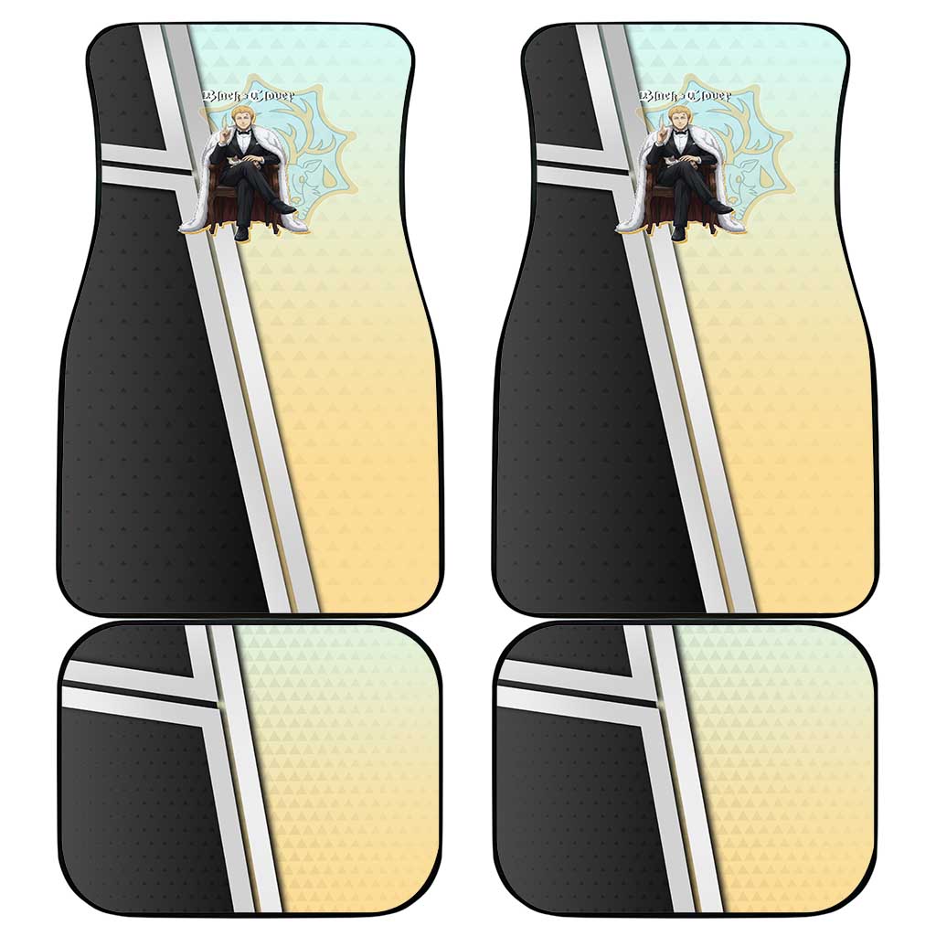 Julius Novachrono Car Mats Regal Anime Illustration Style