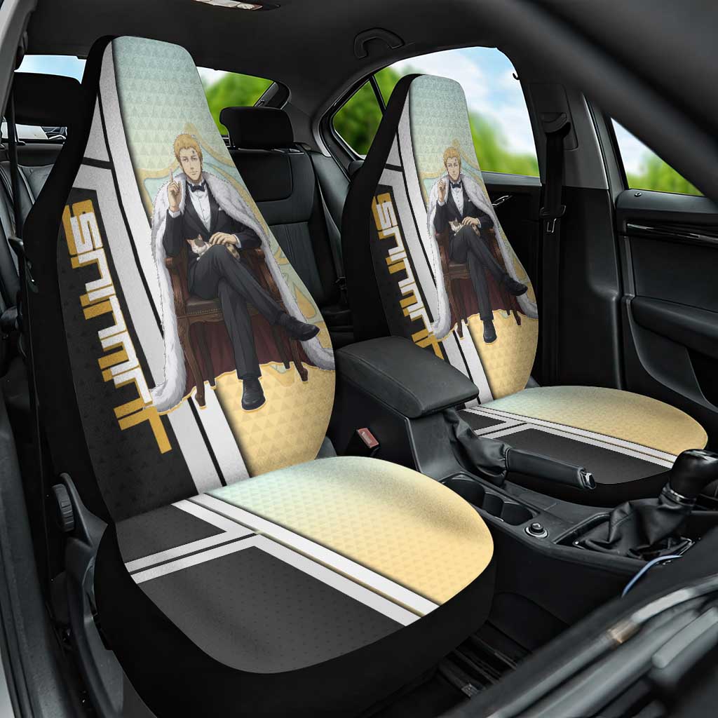 Julius Novachrono Car Seat Cover Regal Anime Illustration Style