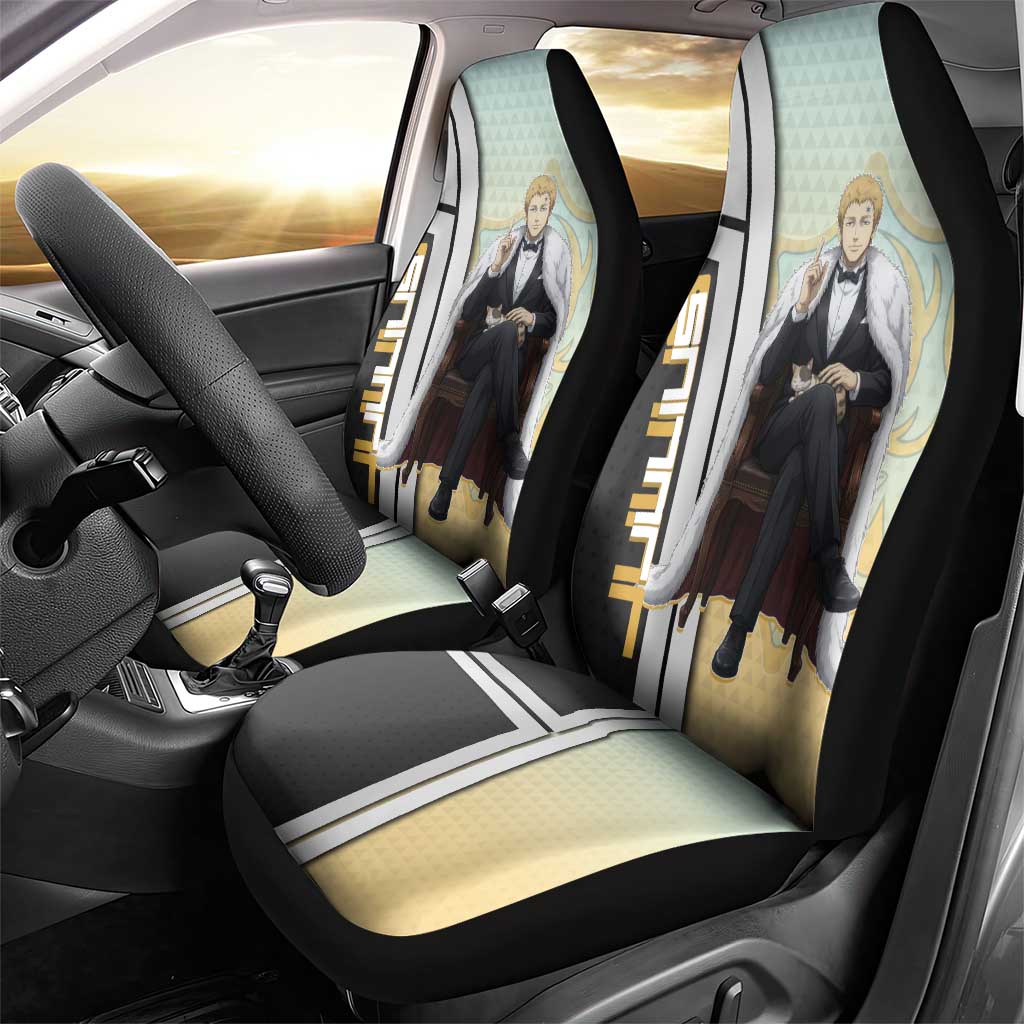 Julius Novachrono Car Seat Cover Regal Anime Illustration Style