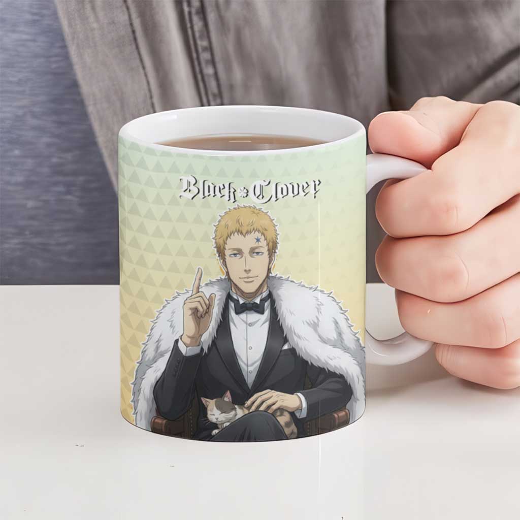 Julius Novachrono Ceramic Mug Regal Anime Illustration Style