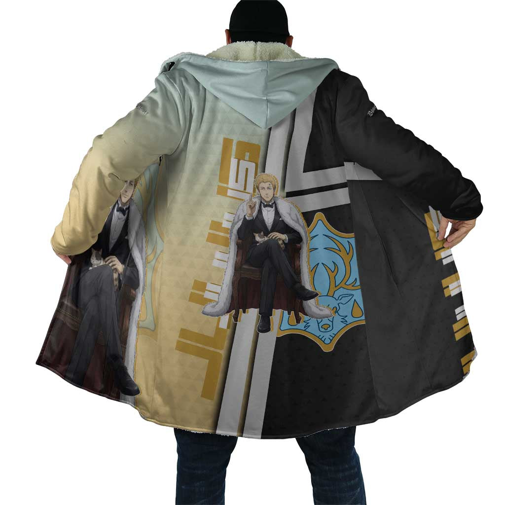 Julius Novachrono Cloak Regal Anime Illustration Style