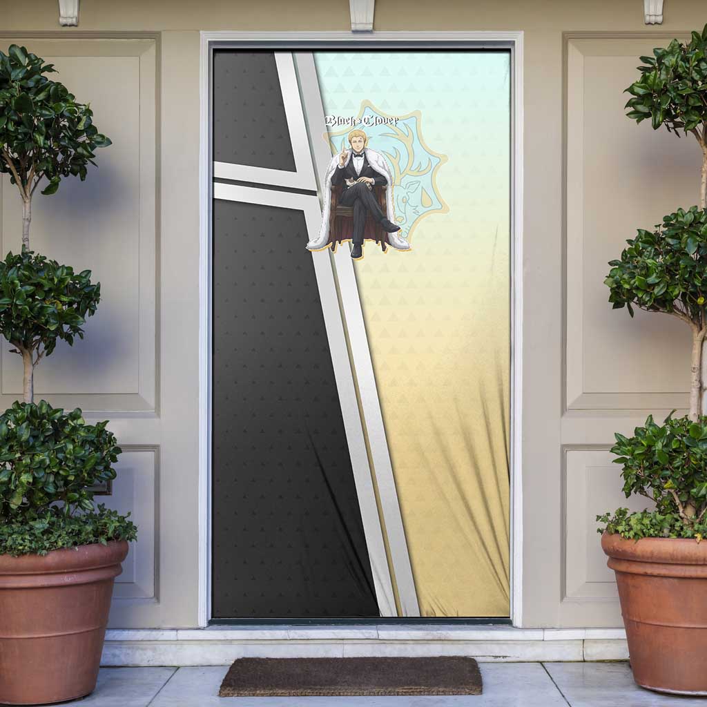 Julius Novachrono Door Cover Regal Anime Illustration Style