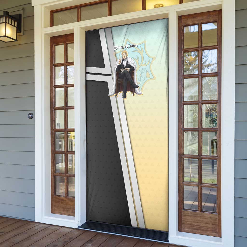 Julius Novachrono Door Cover Regal Anime Illustration Style