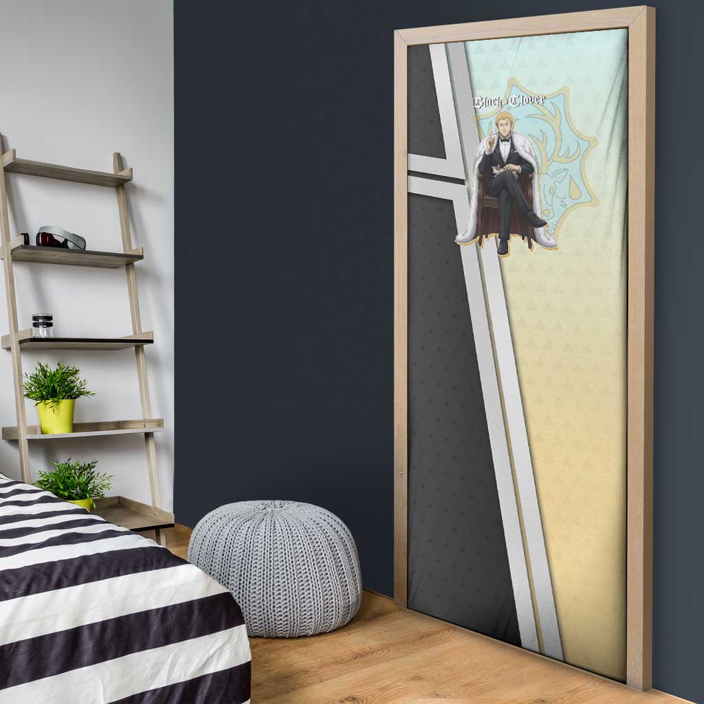 Julius Novachrono Door Cover Regal Anime Illustration Style