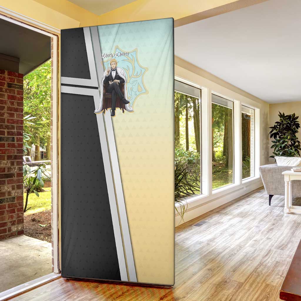 Julius Novachrono Door Cover Regal Anime Illustration Style