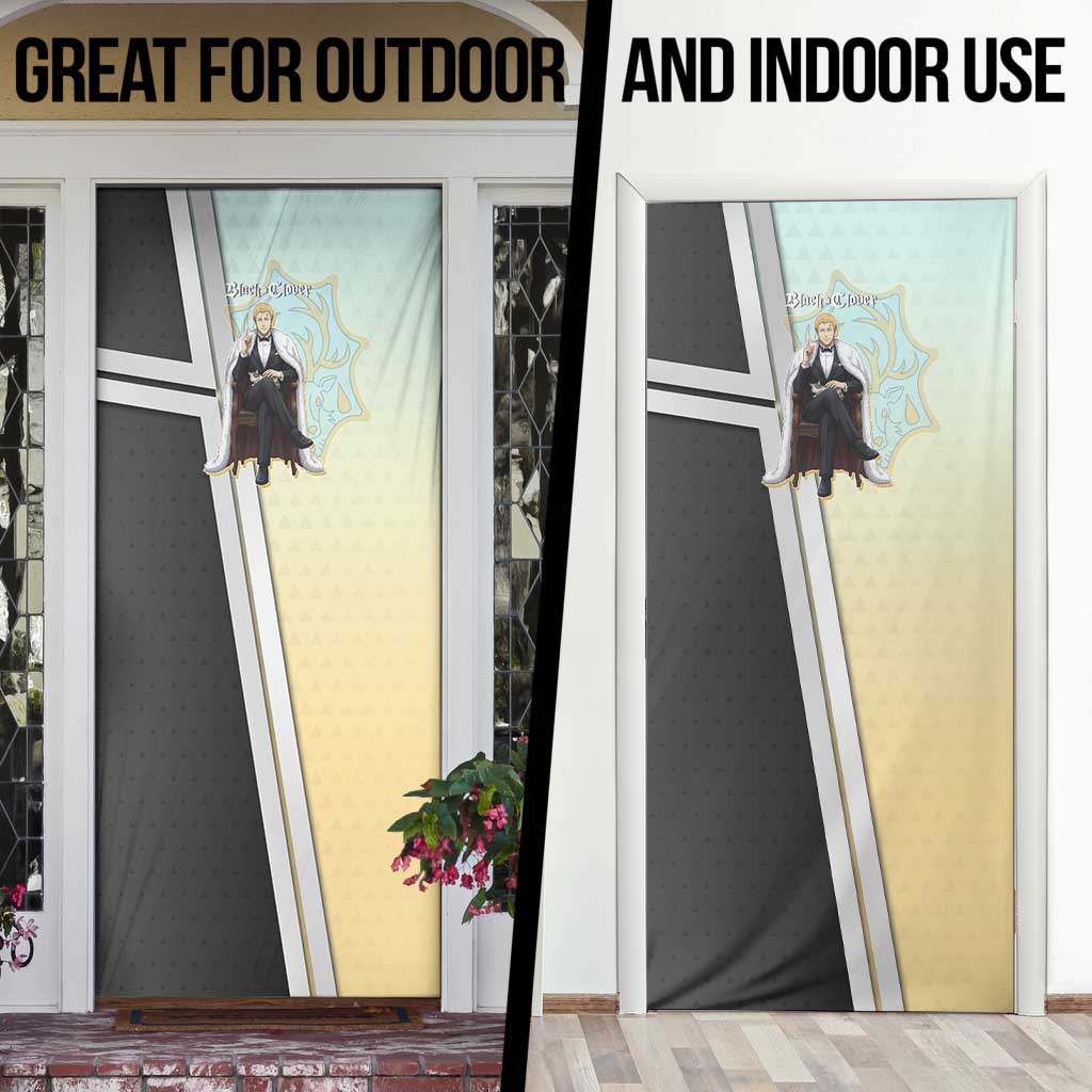 Julius Novachrono Door Cover Regal Anime Illustration Style