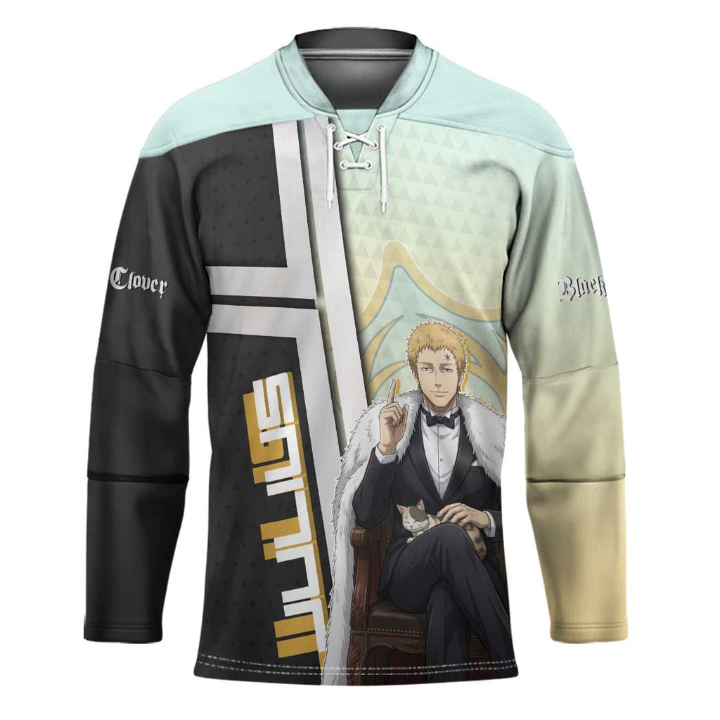 Julius Novachrono Hockey Jersey Regal Anime Illustration Style
