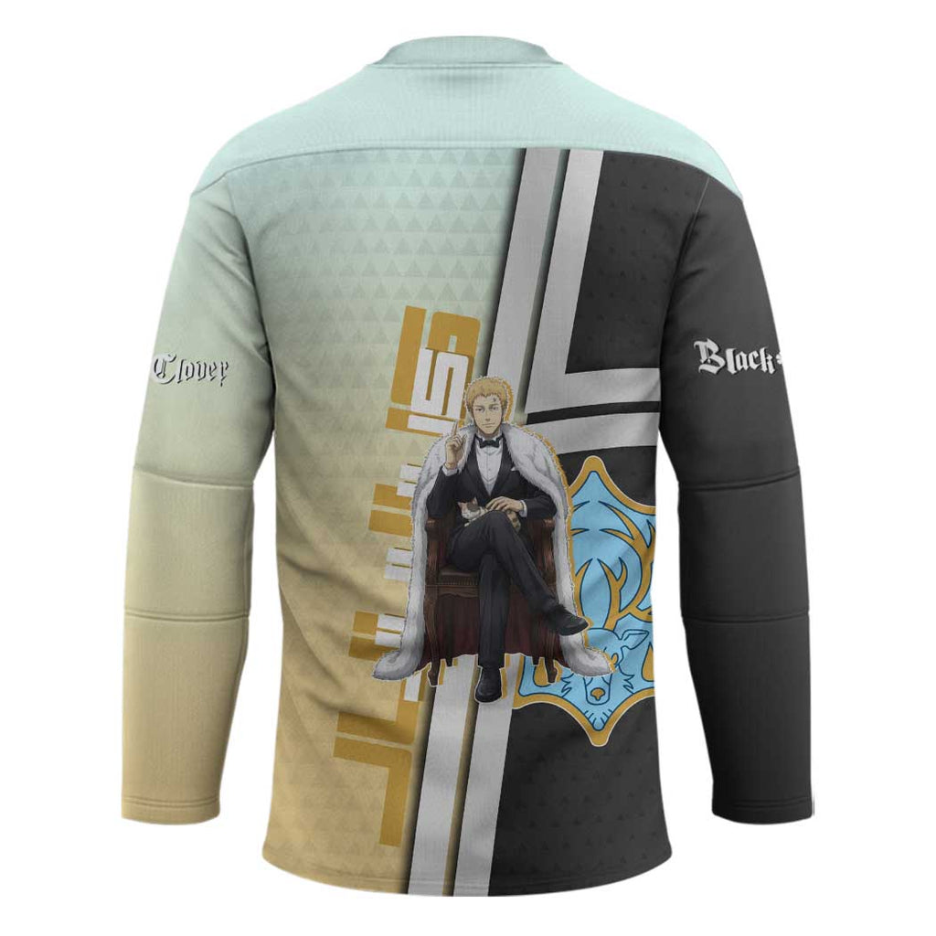 Julius Novachrono Hockey Jersey Regal Anime Illustration Style