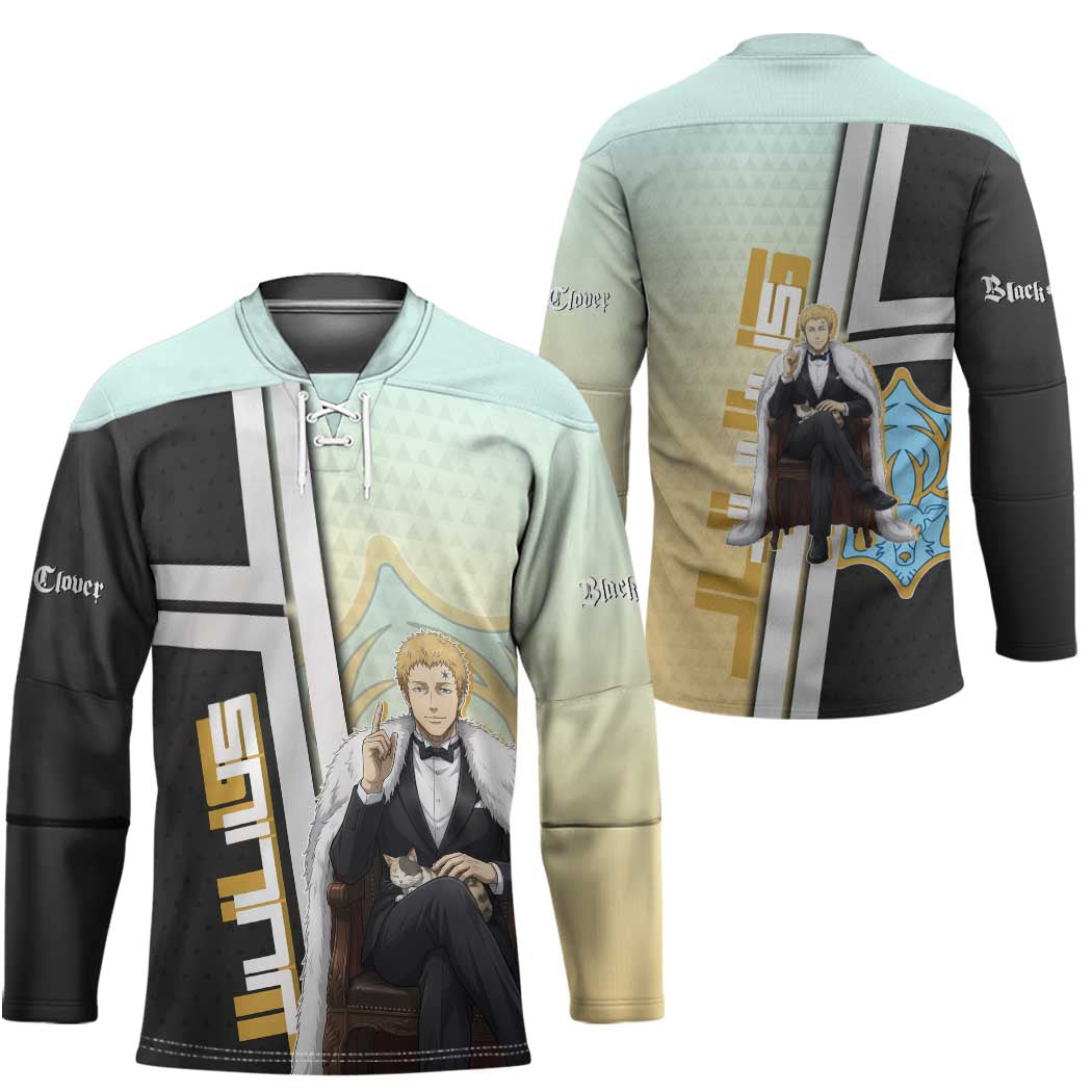 Julius Novachrono Hockey Jersey Regal Anime Illustration Style