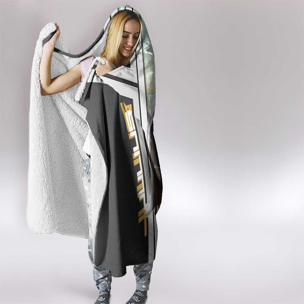 Julius Novachrono Hooded Blanket Regal Anime Illustration Style