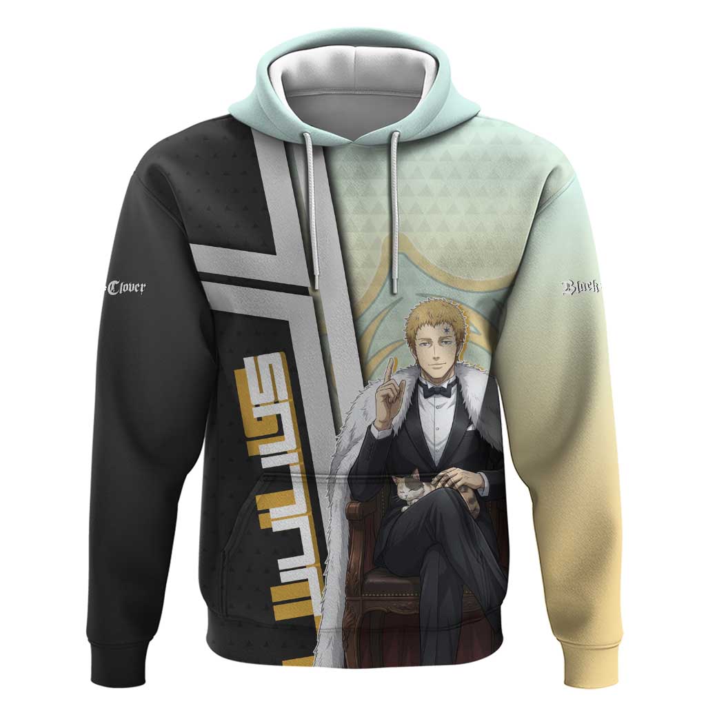 Julius Novachrono Hoodie Regal Anime Illustration Style