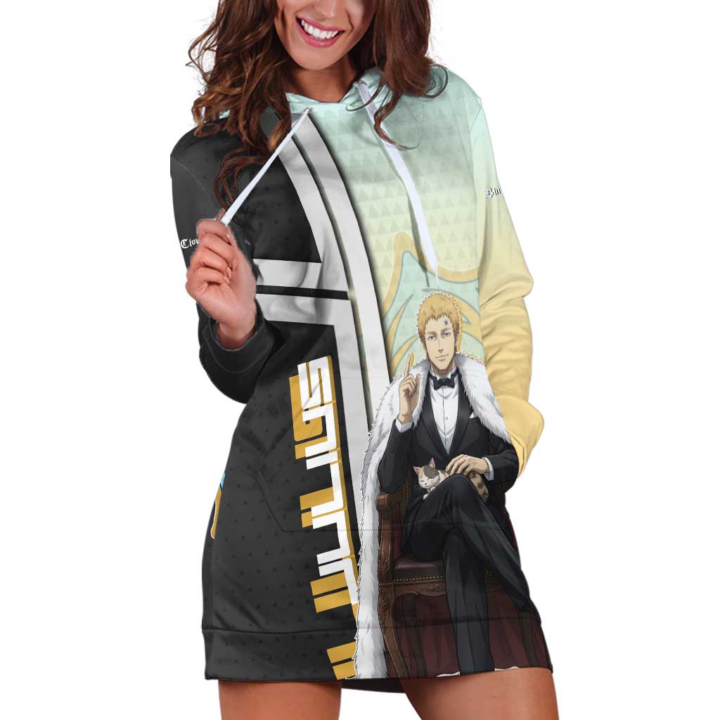 Julius Novachrono Hoodie Dress Regal Anime Illustration Style