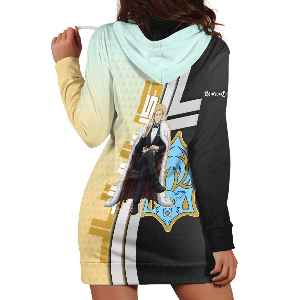 Julius Novachrono Hoodie Dress Regal Anime Illustration Style