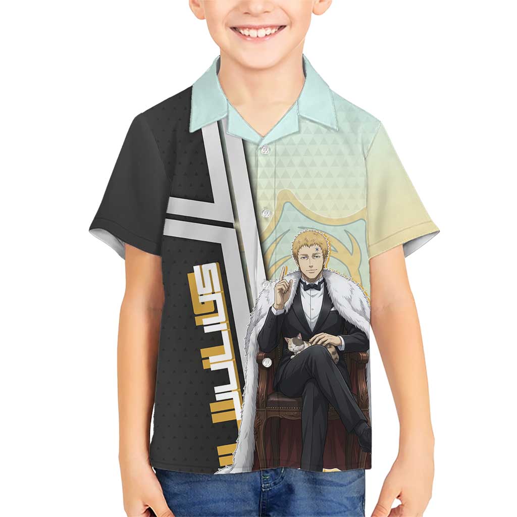 Julius Novachrono Kid Hawaiian Shirt Regal Anime Illustration Style