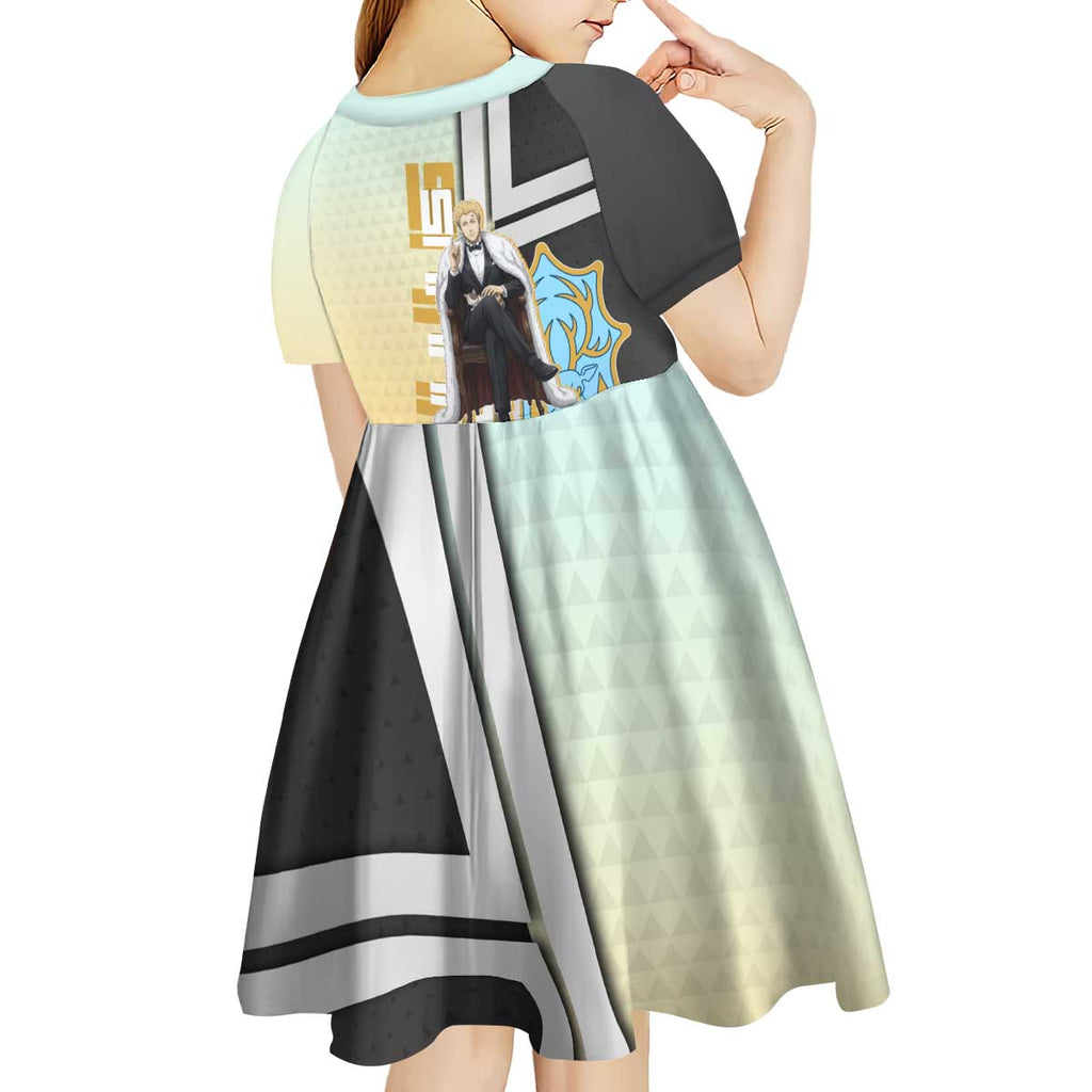 Julius Novachrono Kid Short Sleeve Dress Regal Anime Illustration Style