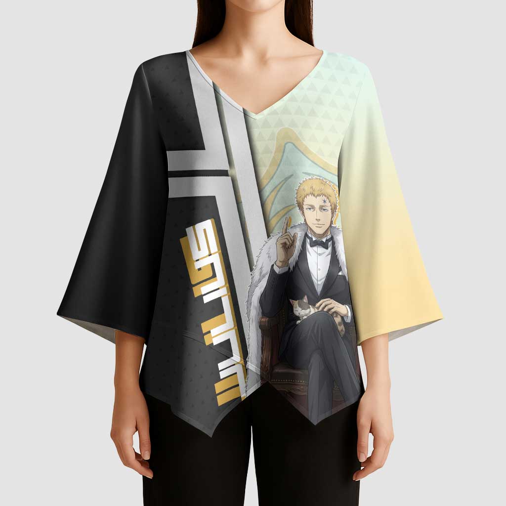 Julius Novachrono Kimono Sleeve Blouse Regal Anime Illustration Style