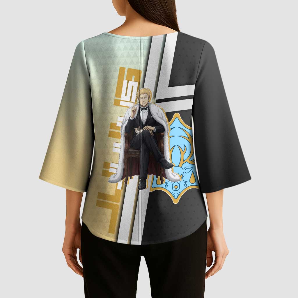 Julius Novachrono Kimono Sleeve Blouse Regal Anime Illustration Style
