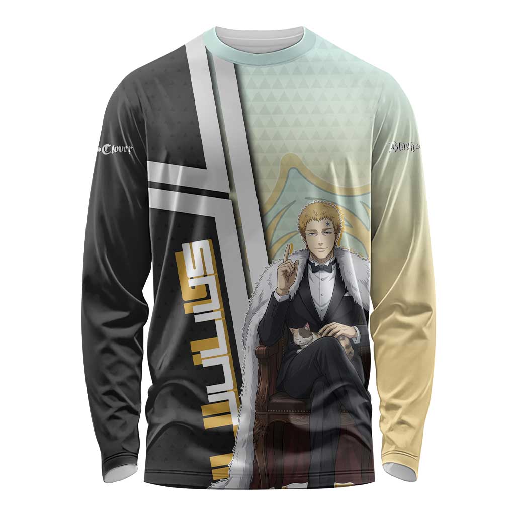Julius Novachrono Long Sleeve Shirt Regal Anime Illustration Style
