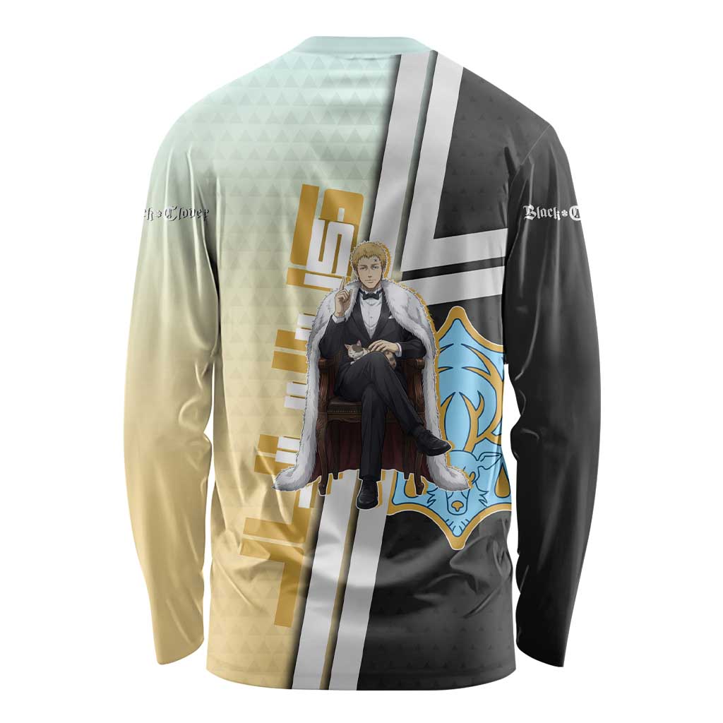Julius Novachrono Long Sleeve Shirt Regal Anime Illustration Style