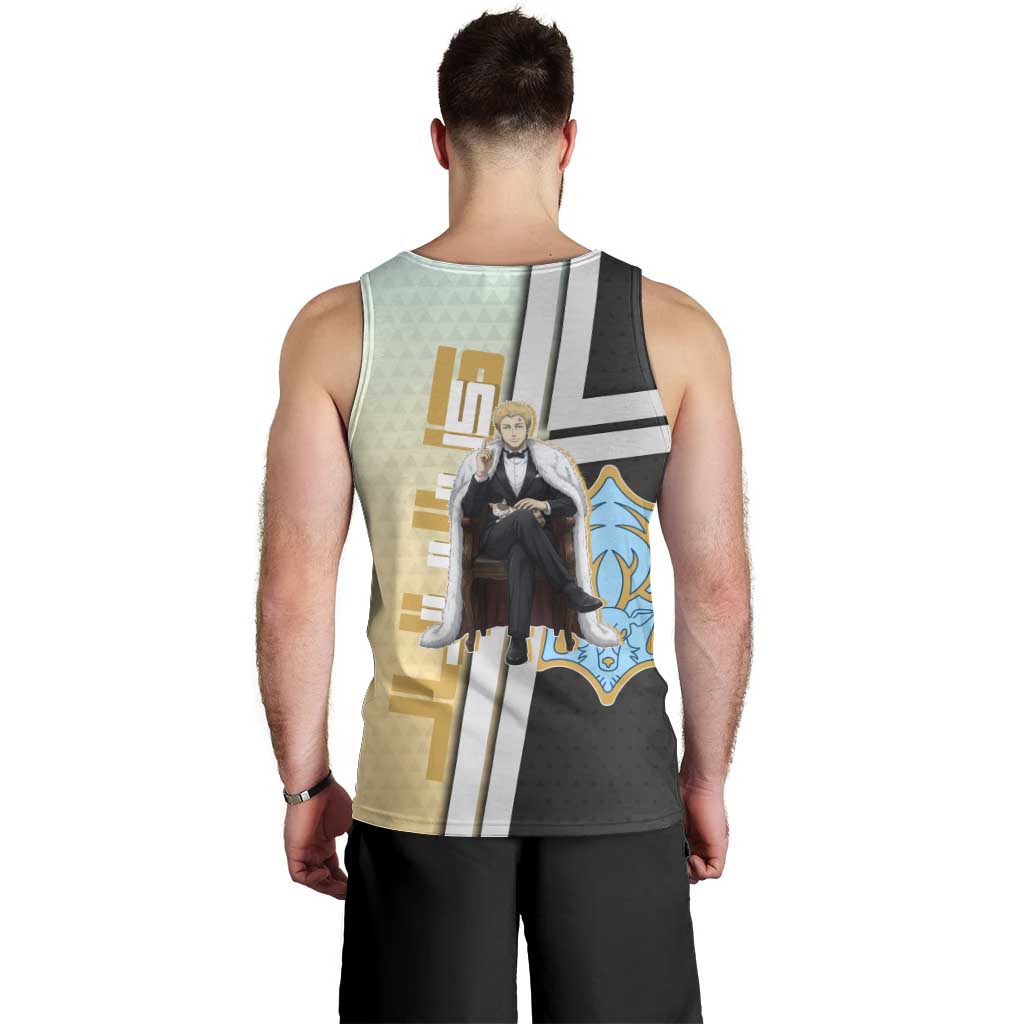 Julius Novachrono Men Tank Top Regal Anime Illustration Style