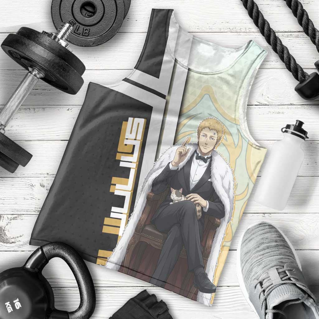 Julius Novachrono Men Tank Top Regal Anime Illustration Style