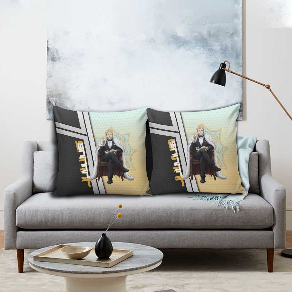 Julius Novachrono Pillow Cover Regal Anime Illustration Style