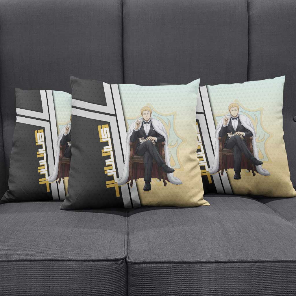 Julius Novachrono Pillow Cover Regal Anime Illustration Style