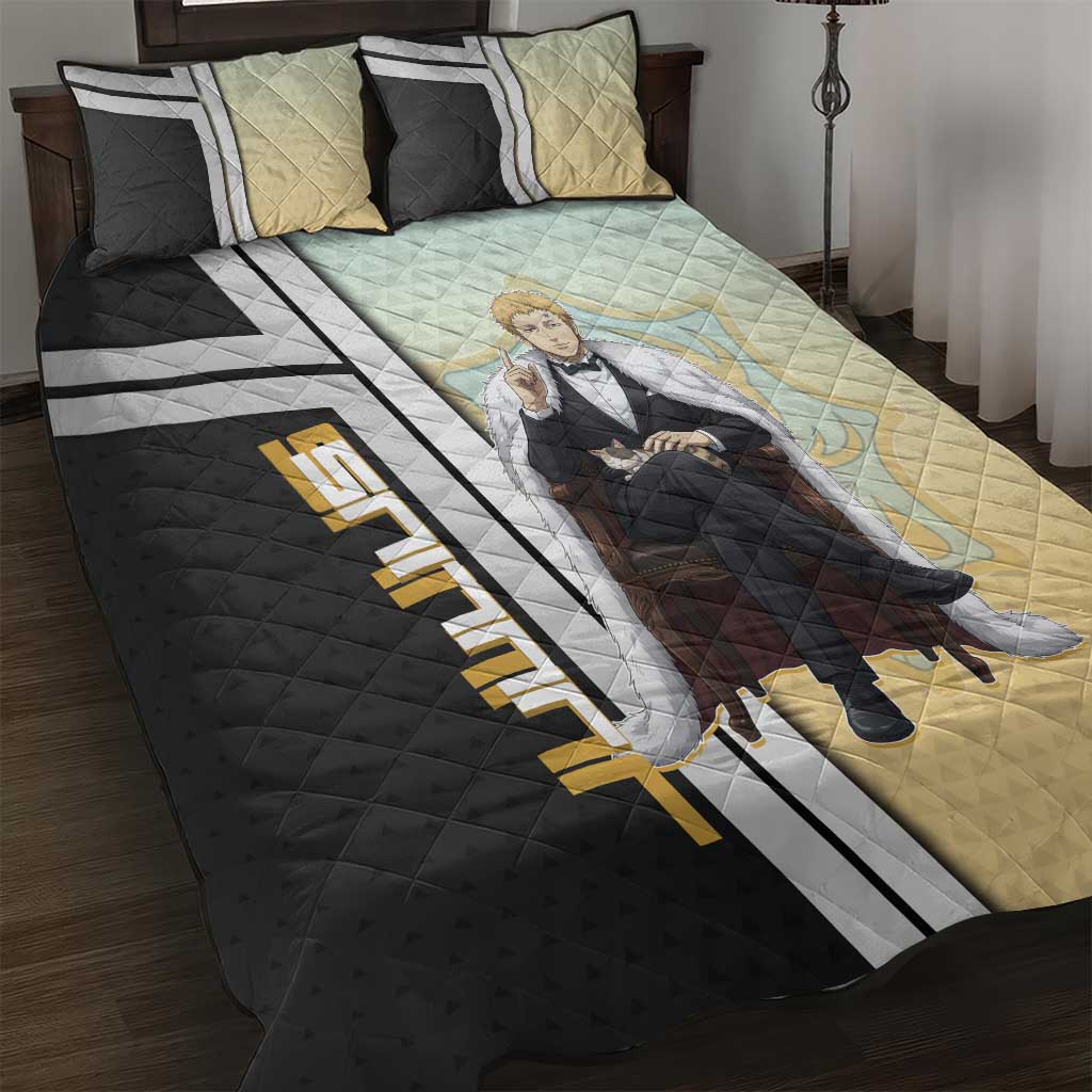 Julius Novachrono Quilt Bed Set Regal Anime Illustration Style