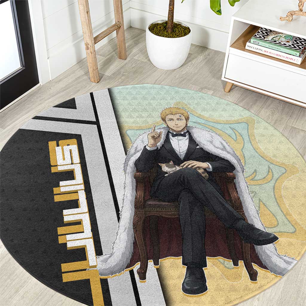 Julius Novachrono Round Carpet Regal Anime Illustration Style