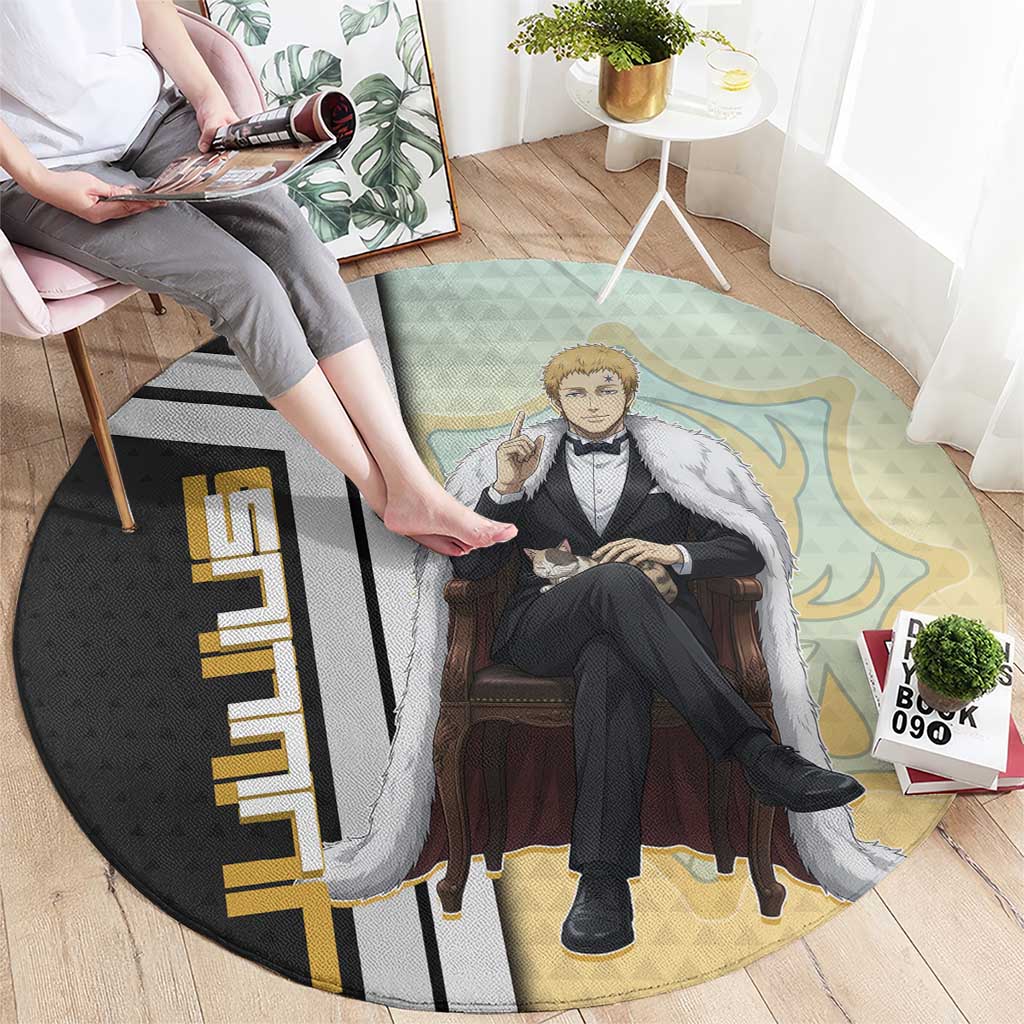 Julius Novachrono Round Carpet Regal Anime Illustration Style
