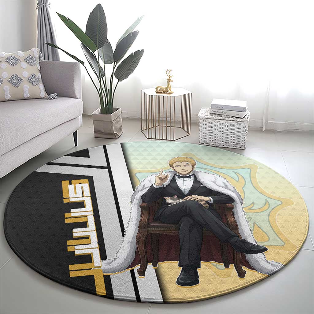 Julius Novachrono Round Carpet Regal Anime Illustration Style
