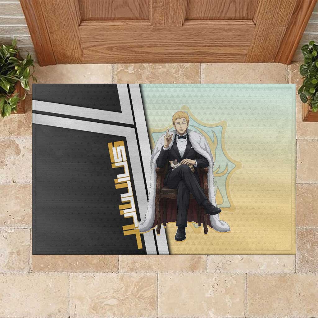 Julius Novachrono Rubber Doormat Regal Anime Illustration Style