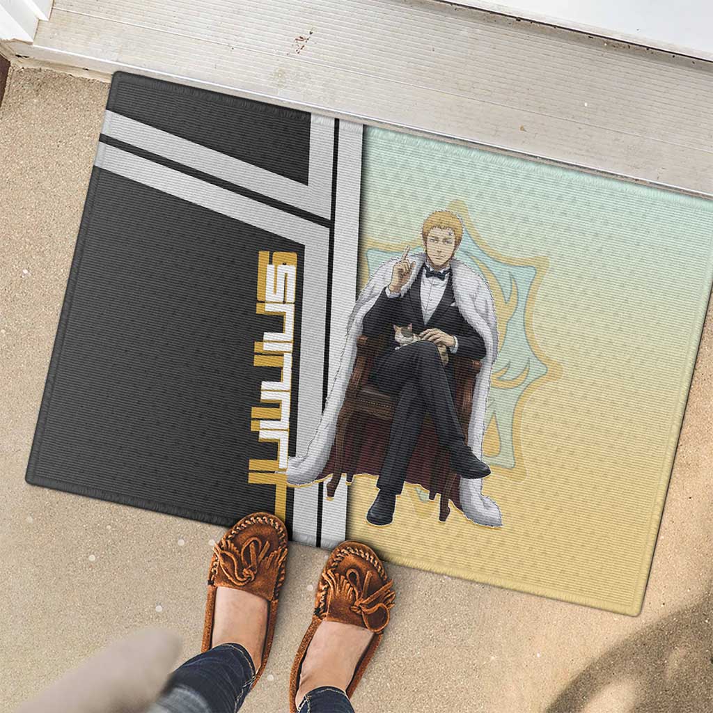 Julius Novachrono Rubber Doormat Regal Anime Illustration Style