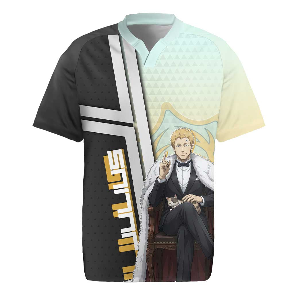 Julius Novachrono Rugby Jersey Regal Anime Illustration Style