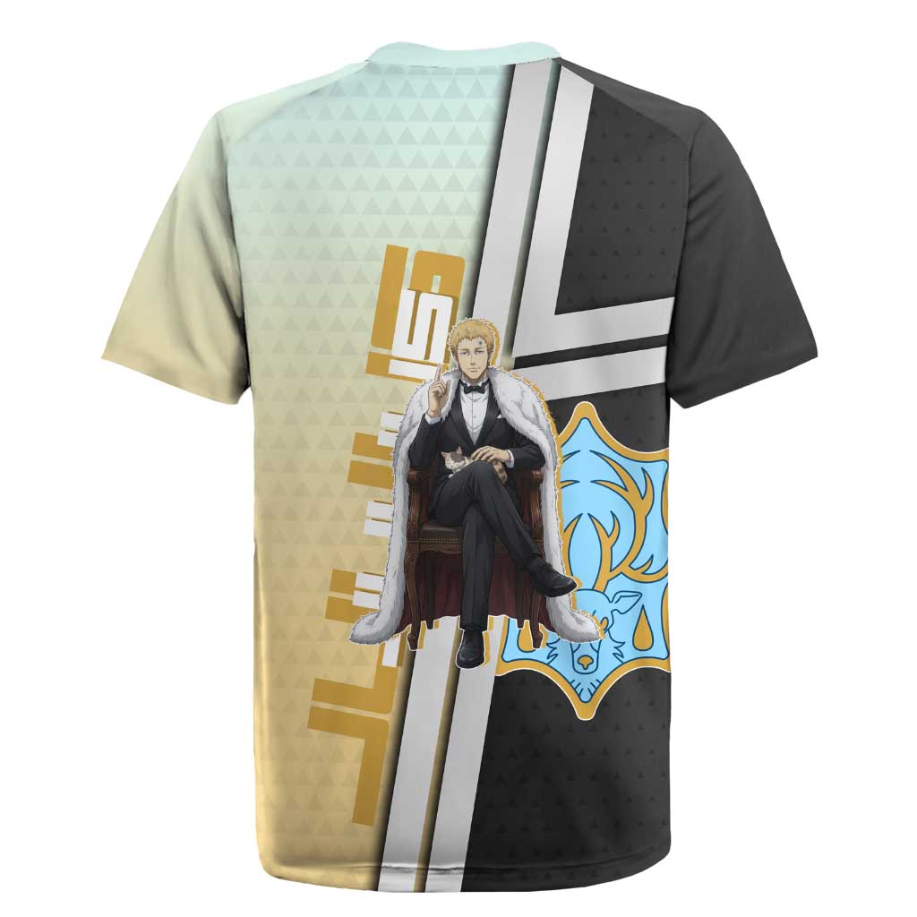 Julius Novachrono Rugby Jersey Regal Anime Illustration Style